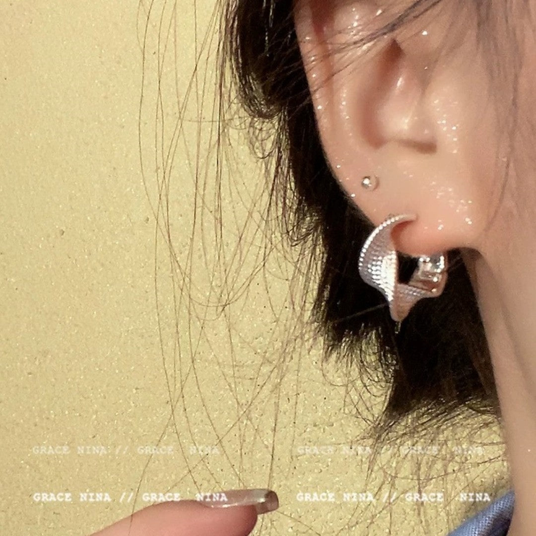 It's Twisted Twist High-grade Female Korean Earrings