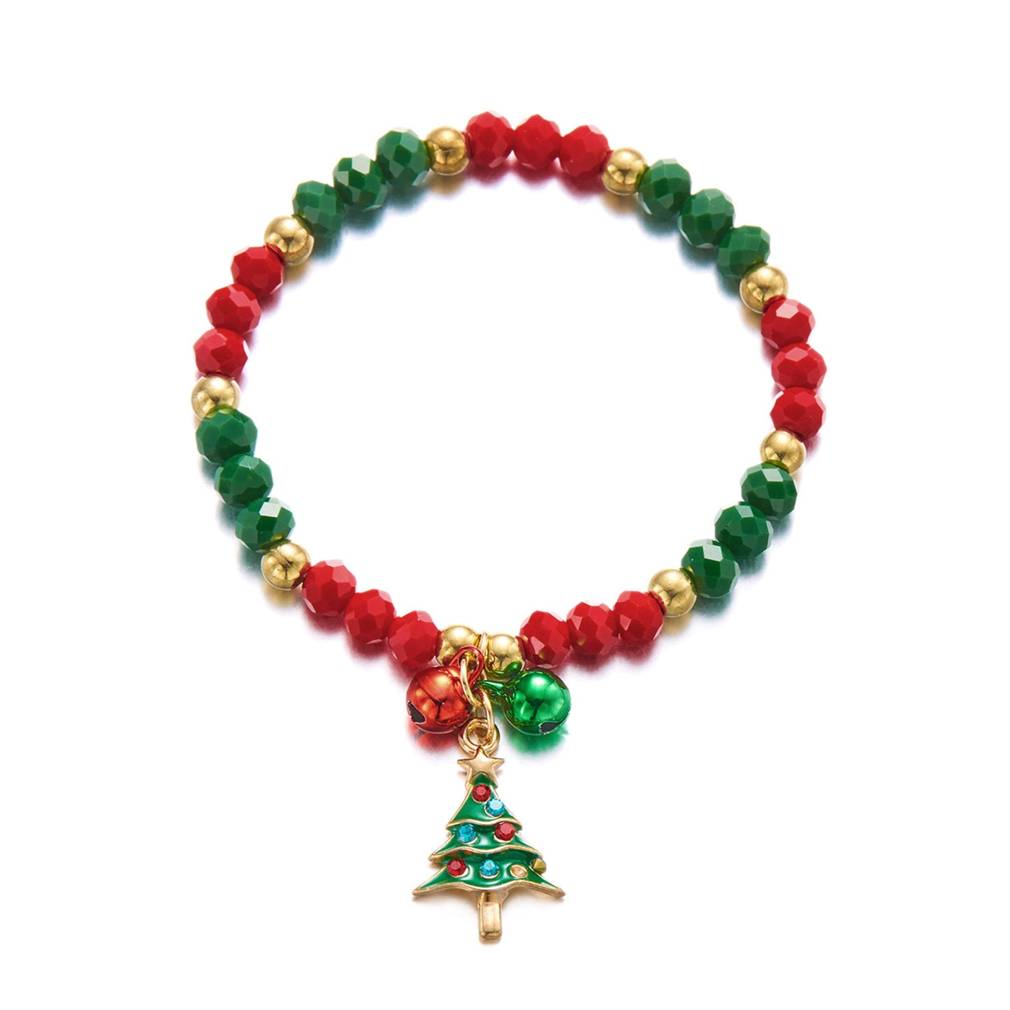 Ornament Christmas Crystal Fashion Creative Santa Claus Bracelets
