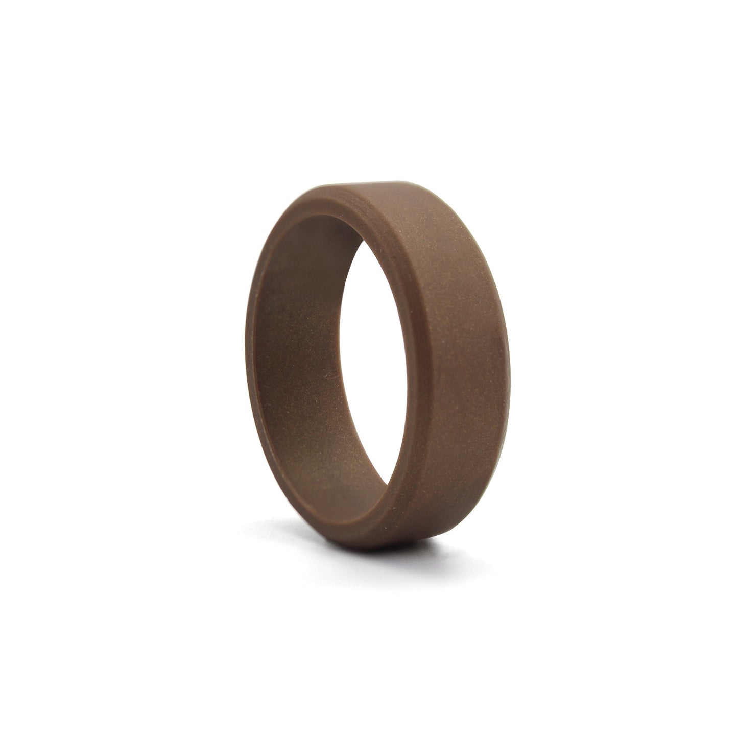 Men's Beveled Silica Gel Outdoor Sports Rings