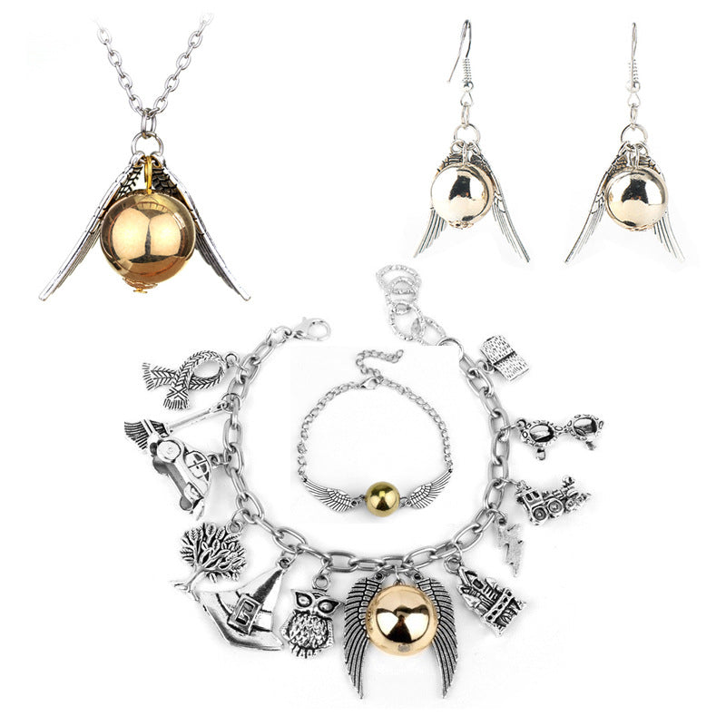 Magic Academy Logo Holy Grail Deathly Pendants
