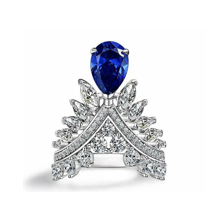 Ornament Over Diamond Fashion Trend Change Rings