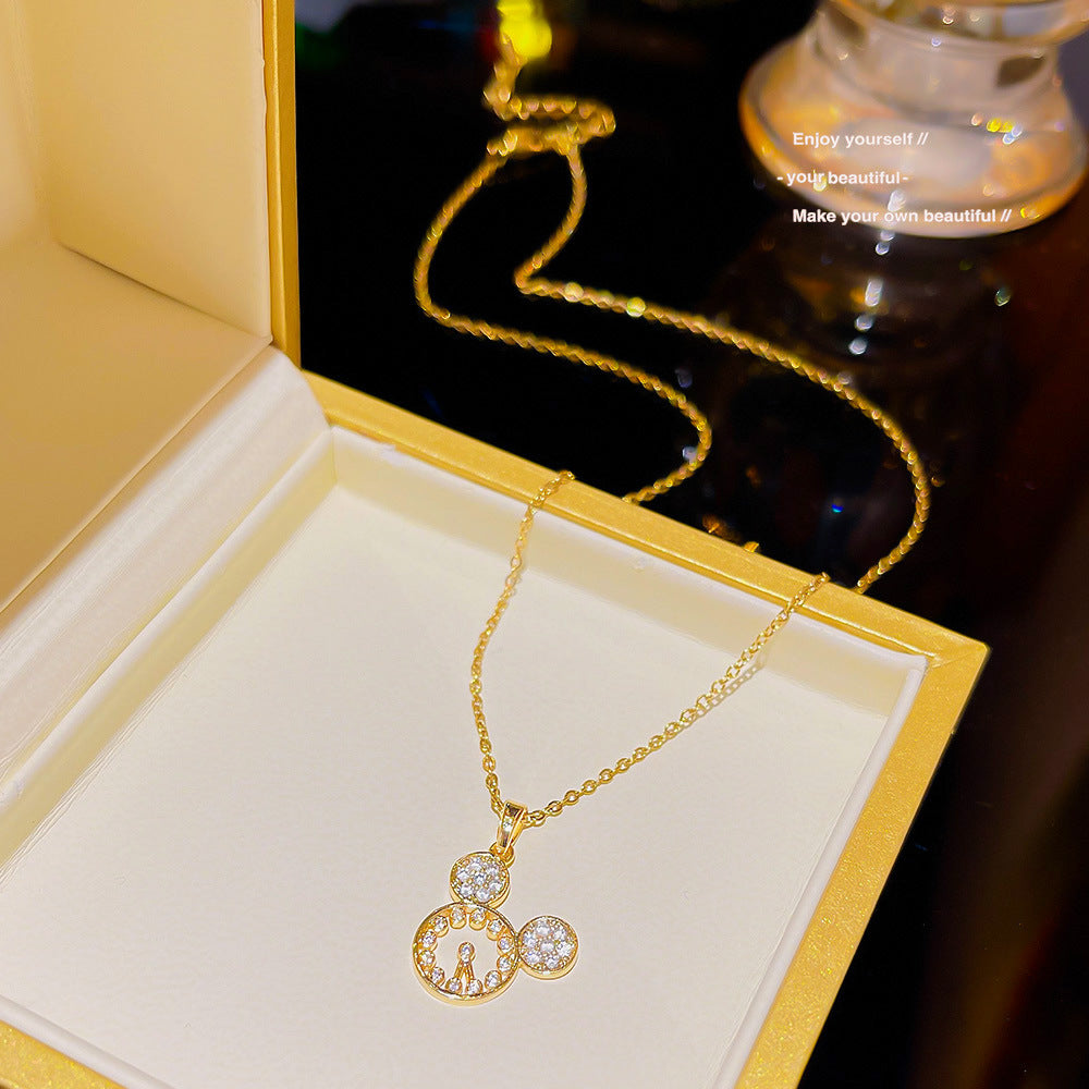 Women's Versatile High-grade Zircon Light Luxury Minority Necklaces