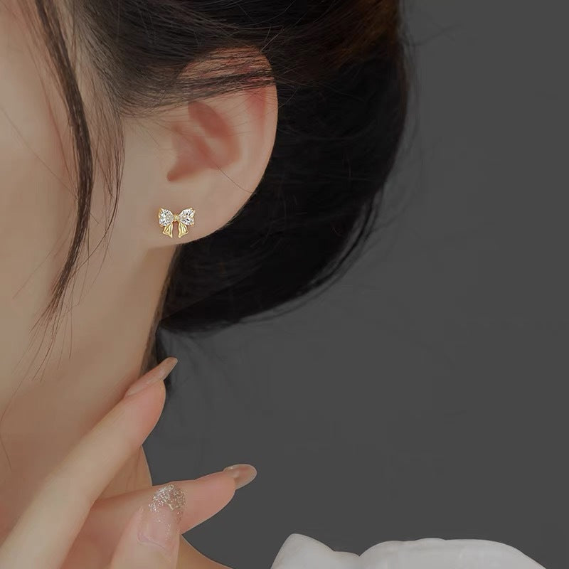For Small Zircon Light Luxury High-grade Earrings