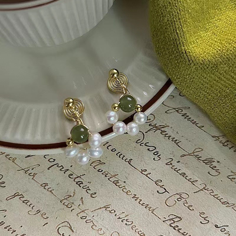Chinese Style Simple Design Ear Unique Earrings