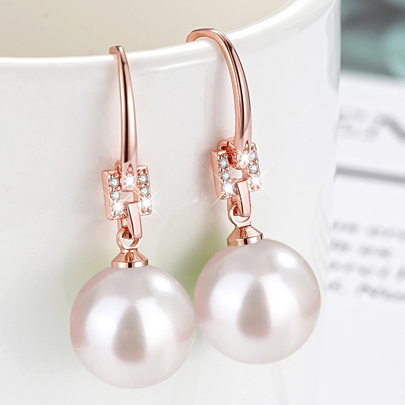 Women's Demon Purple Pink Yellow Black Shell Pearl Imitation White Rings