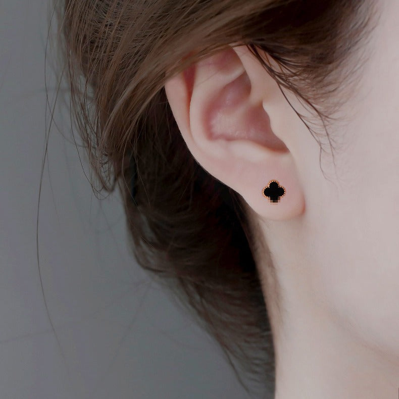 Resin Boxed Suit Accessories Stall High Earrings