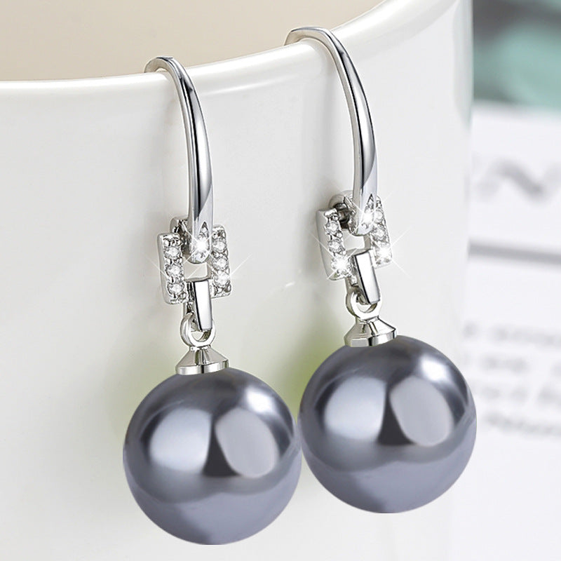 Women's Demon Purple Pink Yellow Black Shell Pearl Imitation White Rings