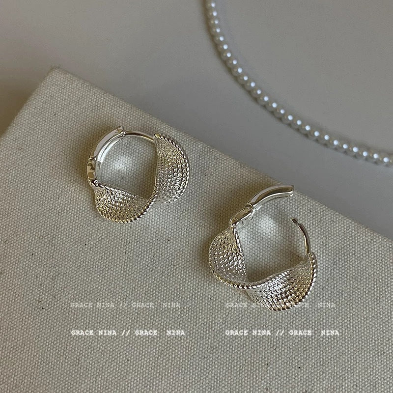 It's Twisted Twist High-grade Female Korean Earrings