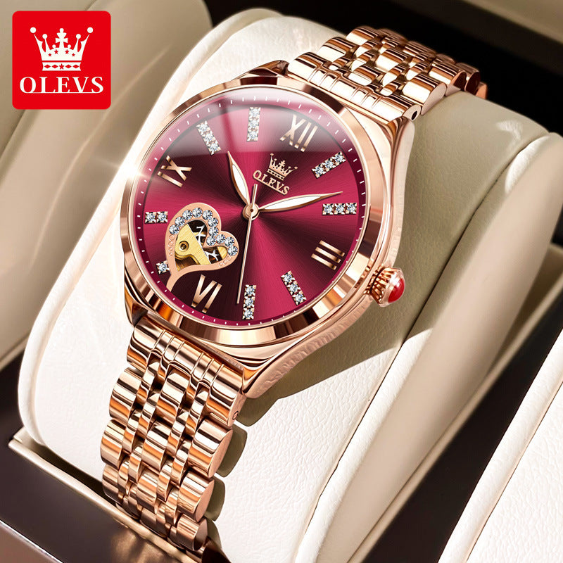 Women's Watch Valentine's Day Light Luxury Mechanical Watches