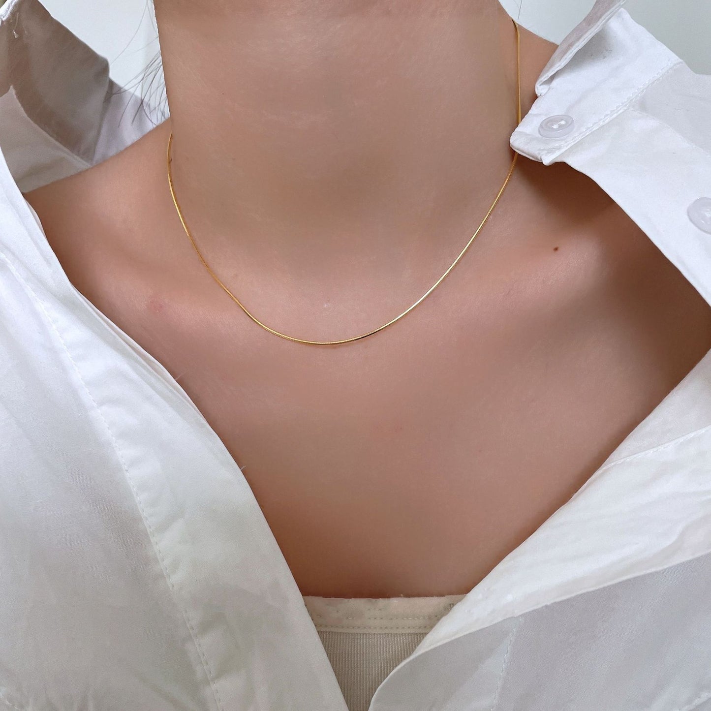 Women's & Men's Entire Sterling Sier Cold Style Light Necklaces