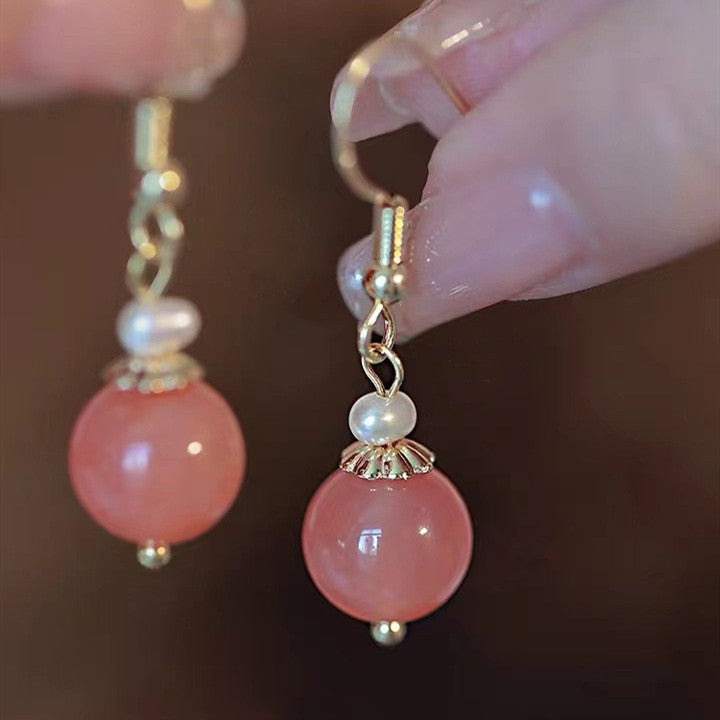 Chinese Style Simple Design Ear Unique Earrings