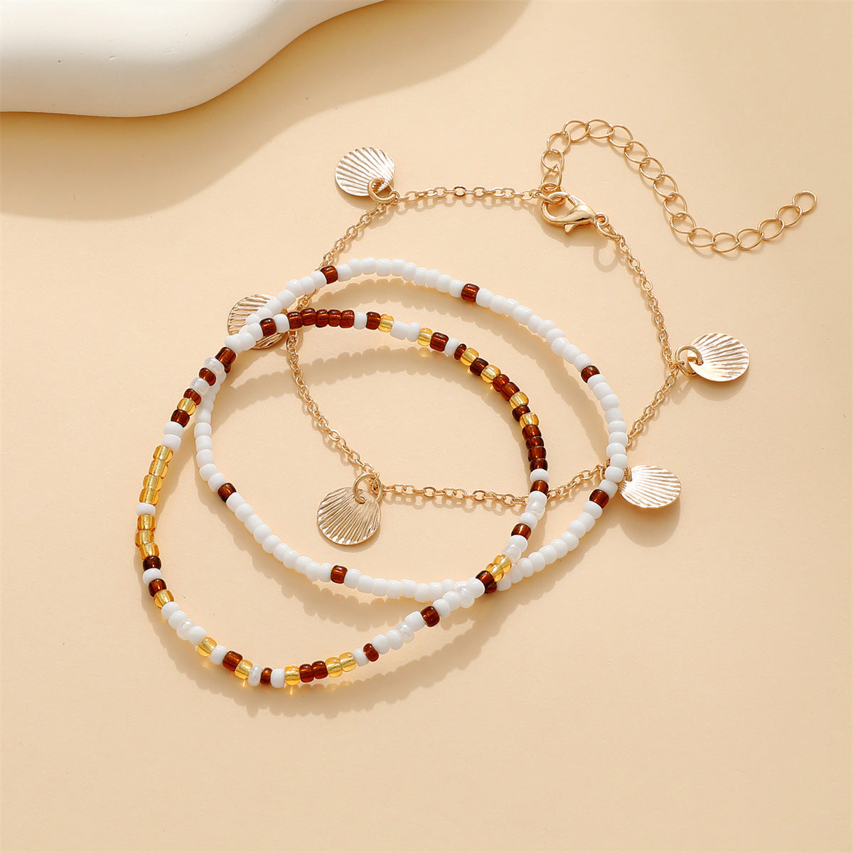 Women's Style Colorful Beads Small Numerous Layered Bracelets