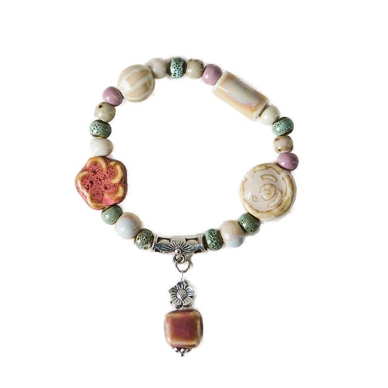 Women's Ceramic Niche High-grade National Style Chinese Bracelets