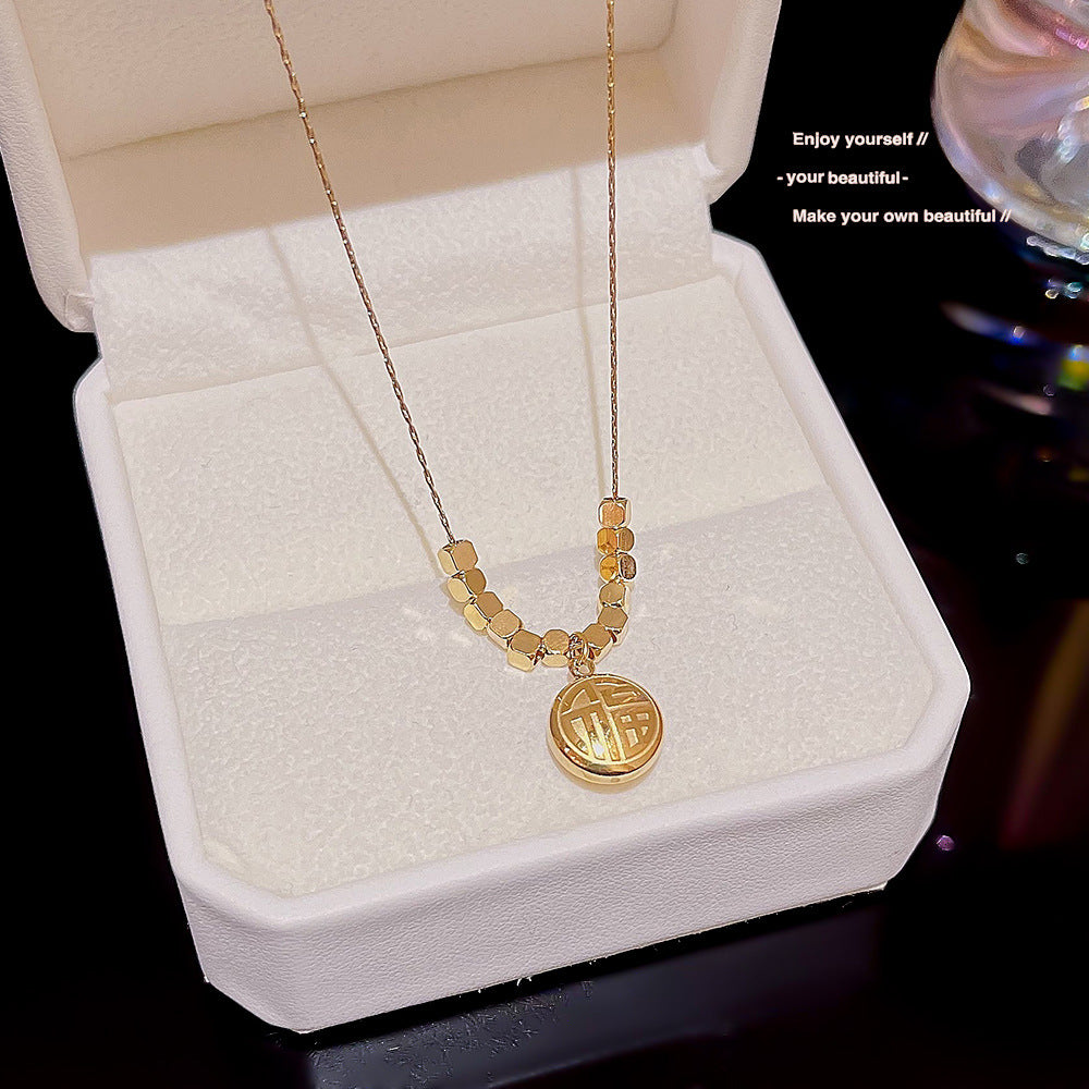 Women's Versatile High-grade Zircon Light Luxury Minority Necklaces