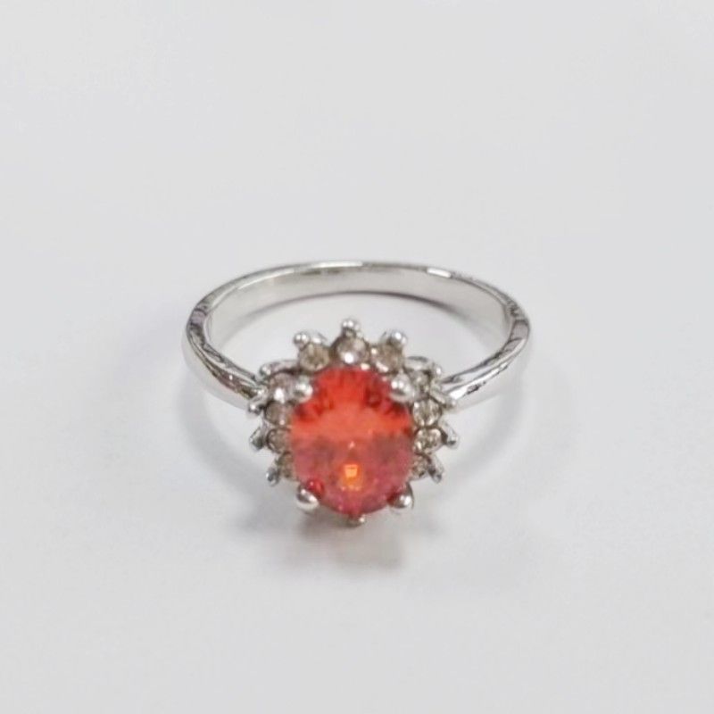 Fashion Blue Zircon Gemstone Female Luxury Rings