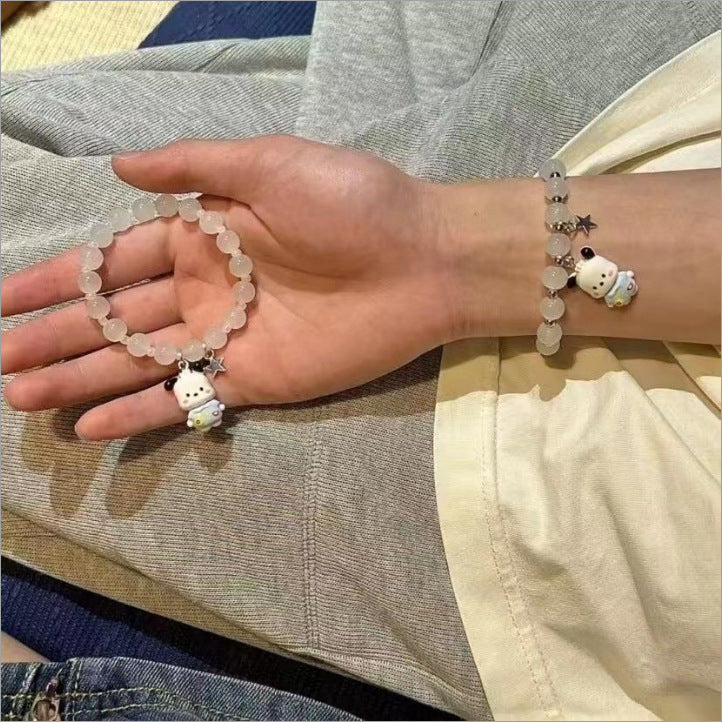 Elegant Valentine's Day Hello Kitty Ceramic Bracelets