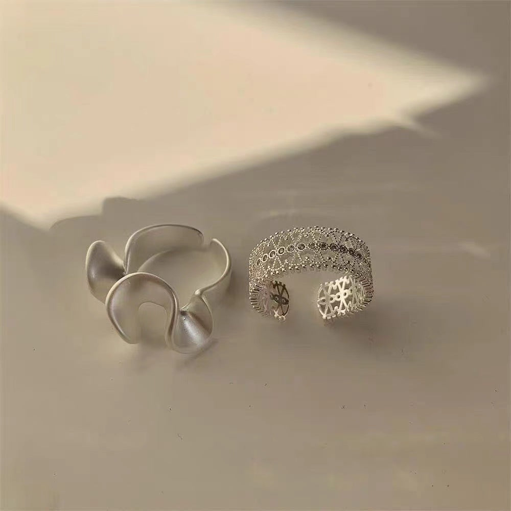 Classic Style Lace Female Special Interest Rings