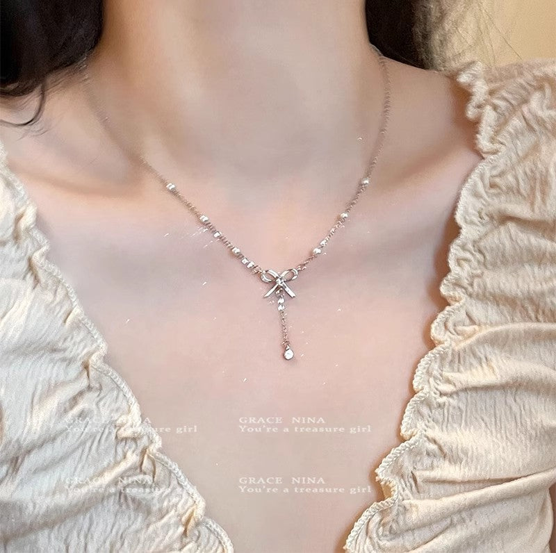 Women's Style Pearl Light Luxury High-grade Clavicle Necklaces