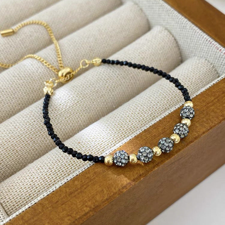 Twin Pearl Light Luxury Minority Exquisite Elastic Bracelets