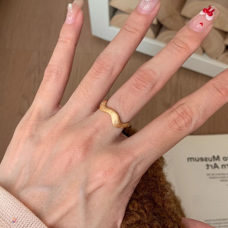 Irregular Fashionable Index Finger Niche Personality Rings