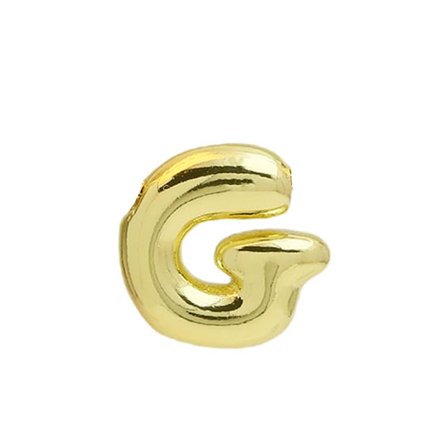 Gold Copper Bubble Balloon English Name Pendants