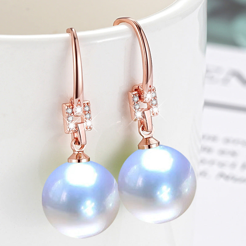 Women's Demon Purple Pink Yellow Black Shell Pearl Imitation White Rings