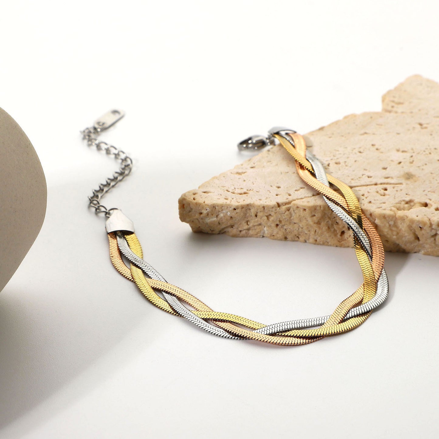 Women's Snake Bone Fashion Simple Color Matching Bracelets