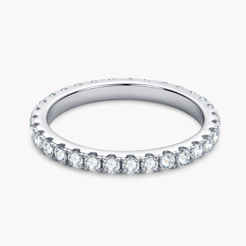 Women's Live Broadcast Design Moissanite Light Luxury Rings