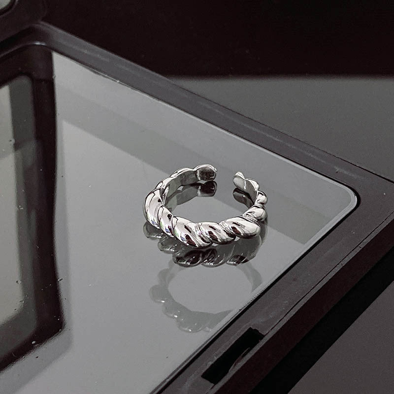 Saturn Open Female Temperamental Cold Style Rings