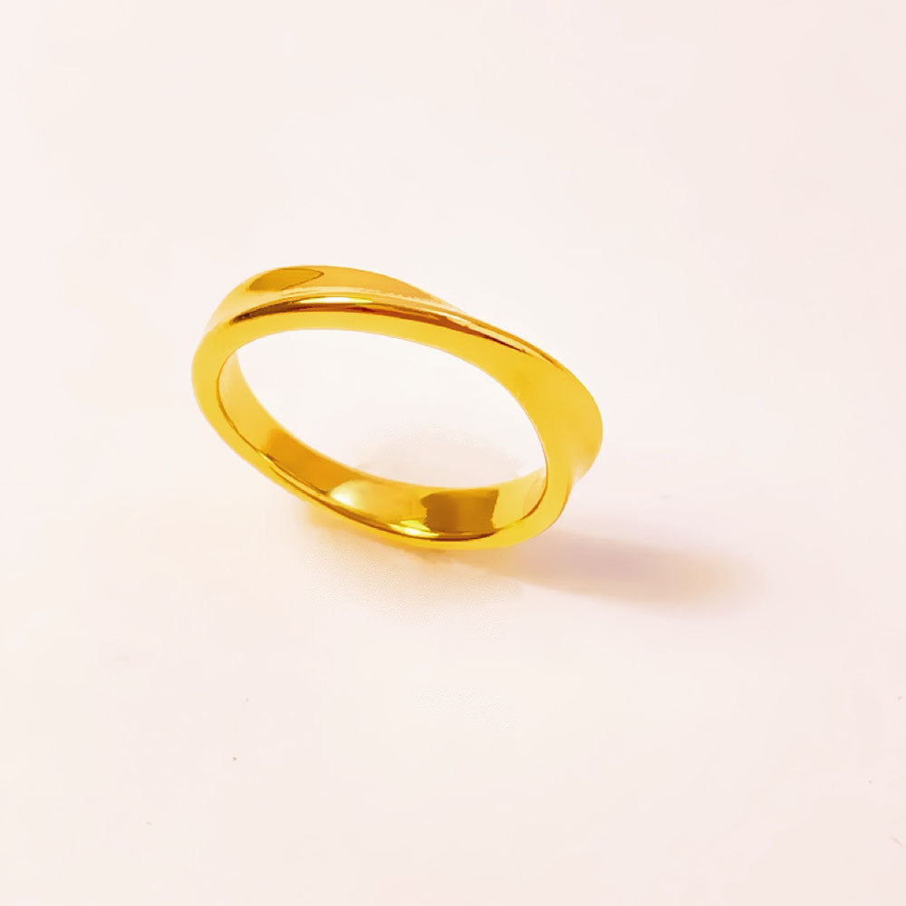 Mobius Strip Simple Fashion Personality Twisted Rings