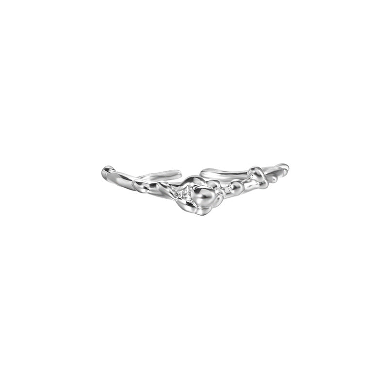 Women's High-grade Light Luxury Cold Open Simple Rings