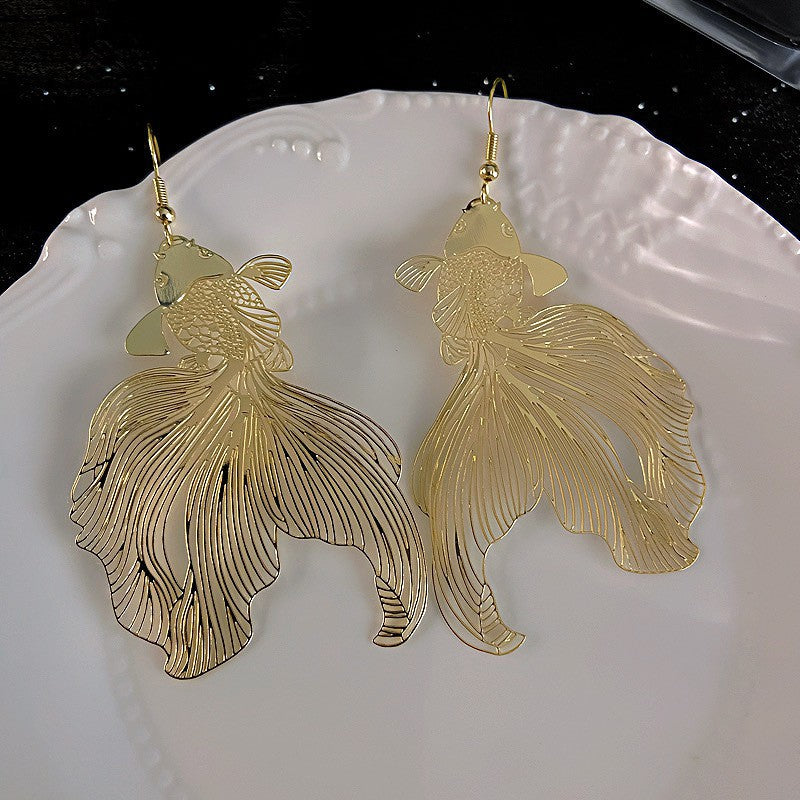 Fashion Zirconia Micro Inlaid Zircon Long Earrings