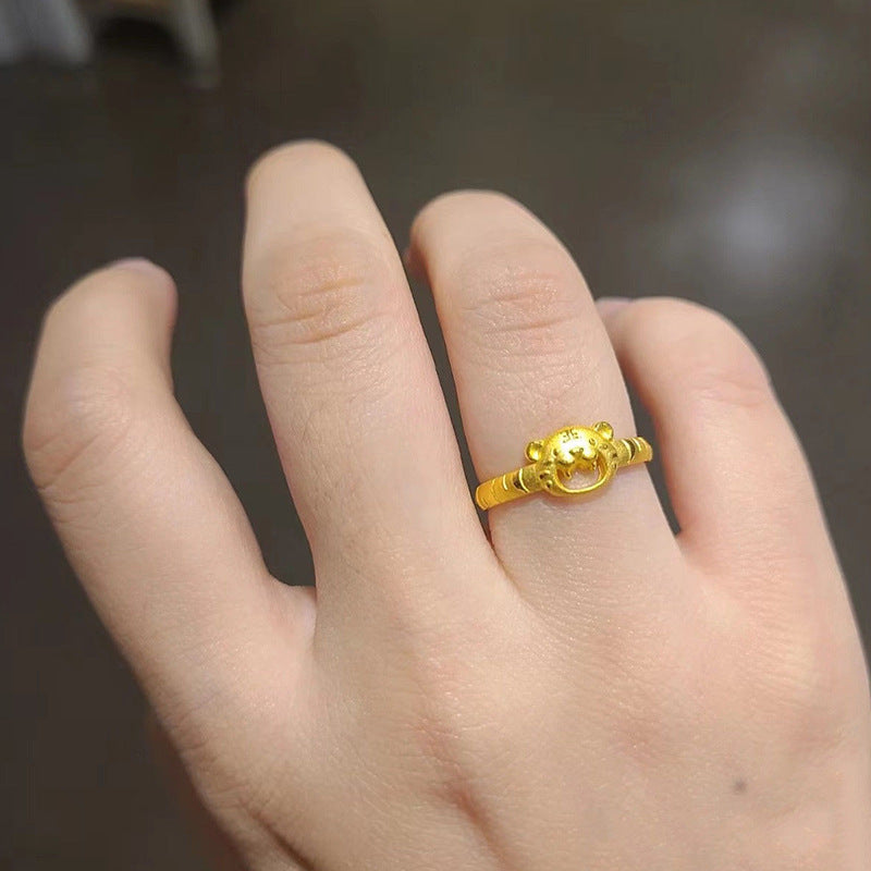 Bow Female Niche Design Trendy Princess Rings