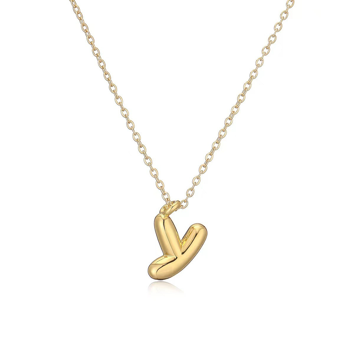Women's Fashion Letter Simple Balloon Bubble Glossy Pendants