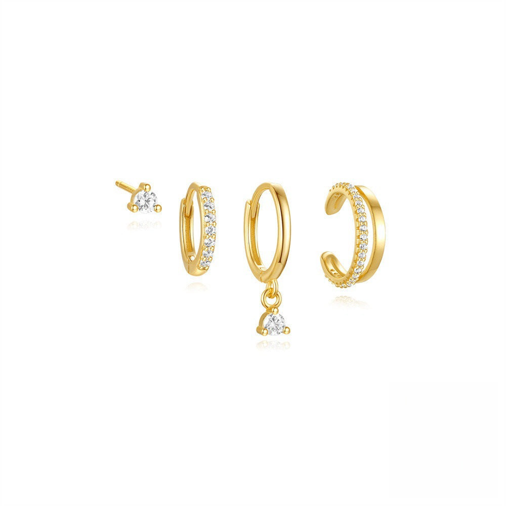 Women's Pcs Set Micro Affordable Luxury Fashion Earrings