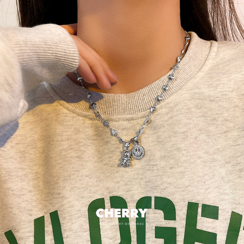 Chain Female Hot Pearl Design Light Pendants