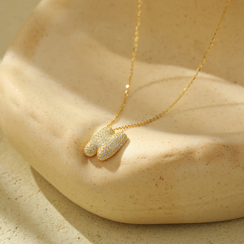 Women's Bubble Under Banyan Tree Full Diamond Chubby Hip Hop Pendants