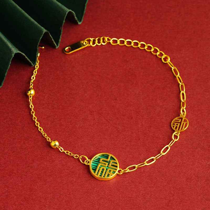 Bow Simulation Brass Decoration Vietnam Alluvial Gold Pendants