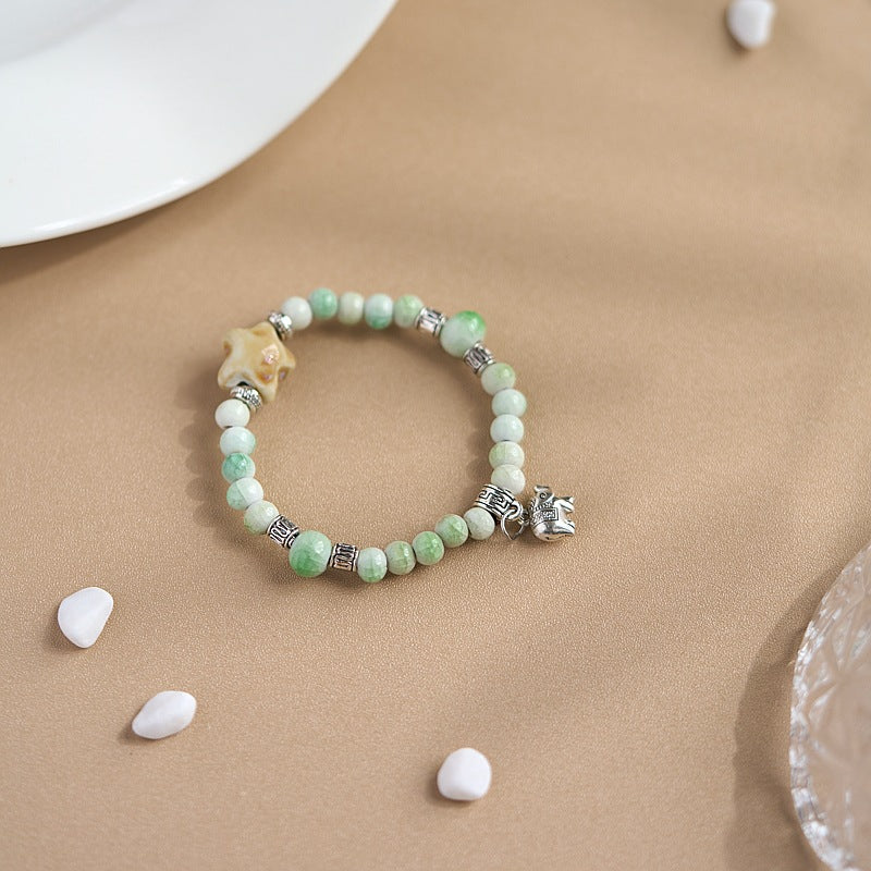 Women's Ceramic Niche High-grade National Style Chinese Bracelets