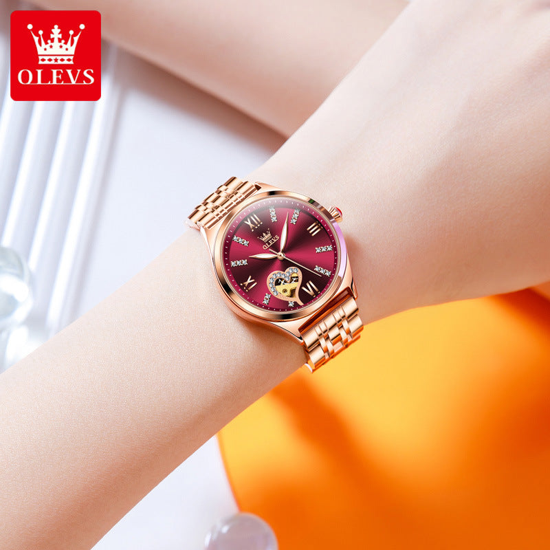 Women's Watch Valentine's Day Light Luxury Mechanical Watches