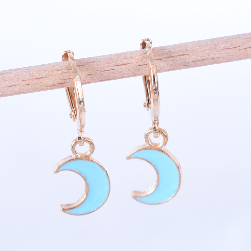 Women's Pearl Zircon Temperament Geometric Pieces Suit Earrings