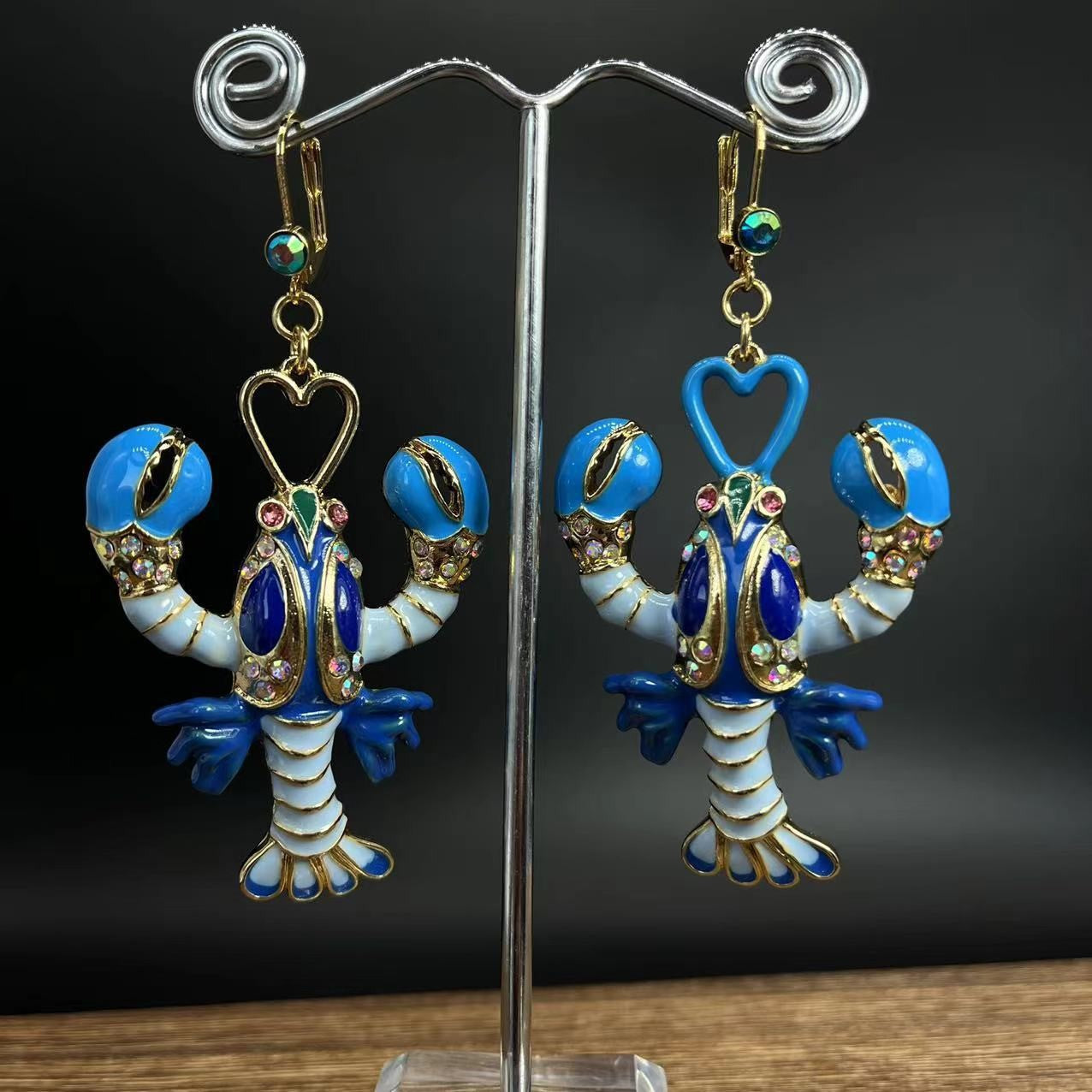 Sweet Court Style Exaggerated Personalized High-grade Earrings