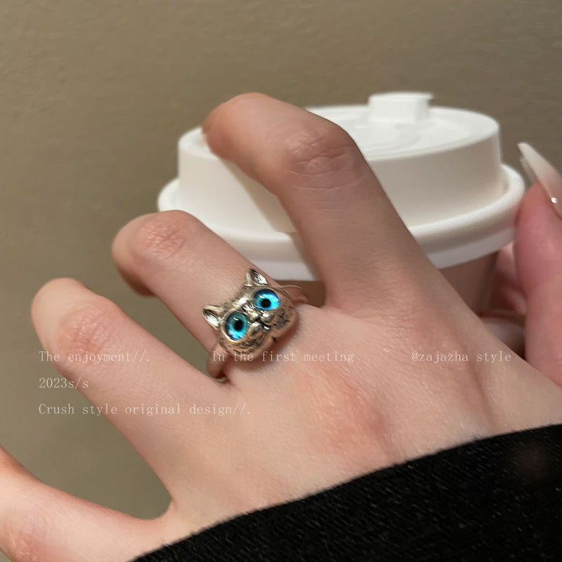 Simulated Snakes Female Fashion Personalized Cold Style Index Rings
