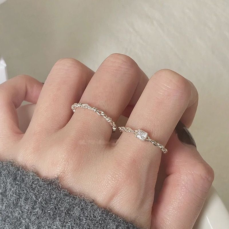 Female Opening Adjustable Design Refined Grace Rings