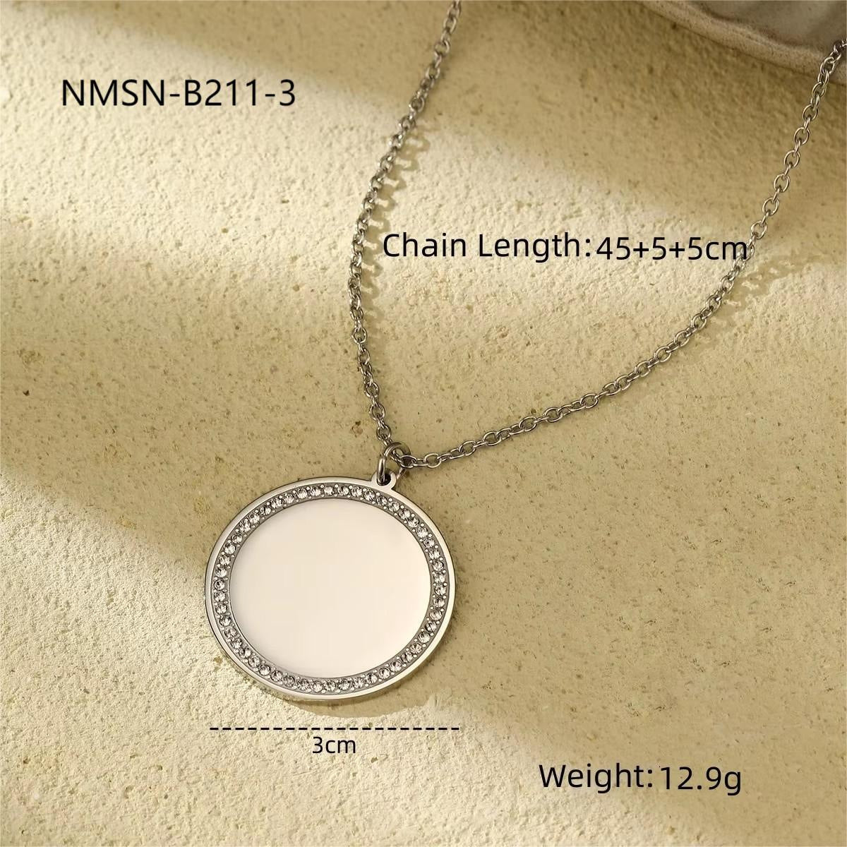 Women's Carve Writing Light Luxury Minority Gold-plated Necklaces