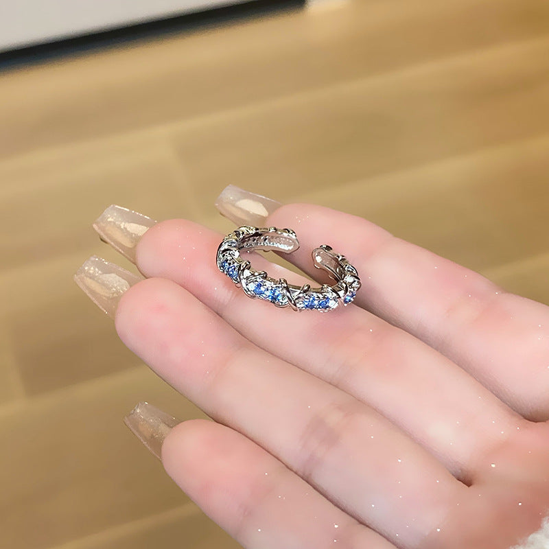 Women's Retro Affordable Luxury Cross Kaleidoscope Colorful Rings
