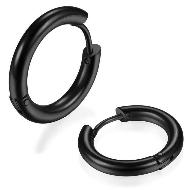 Steel Titanium Ear Clip Trendy Jewelry Earrings