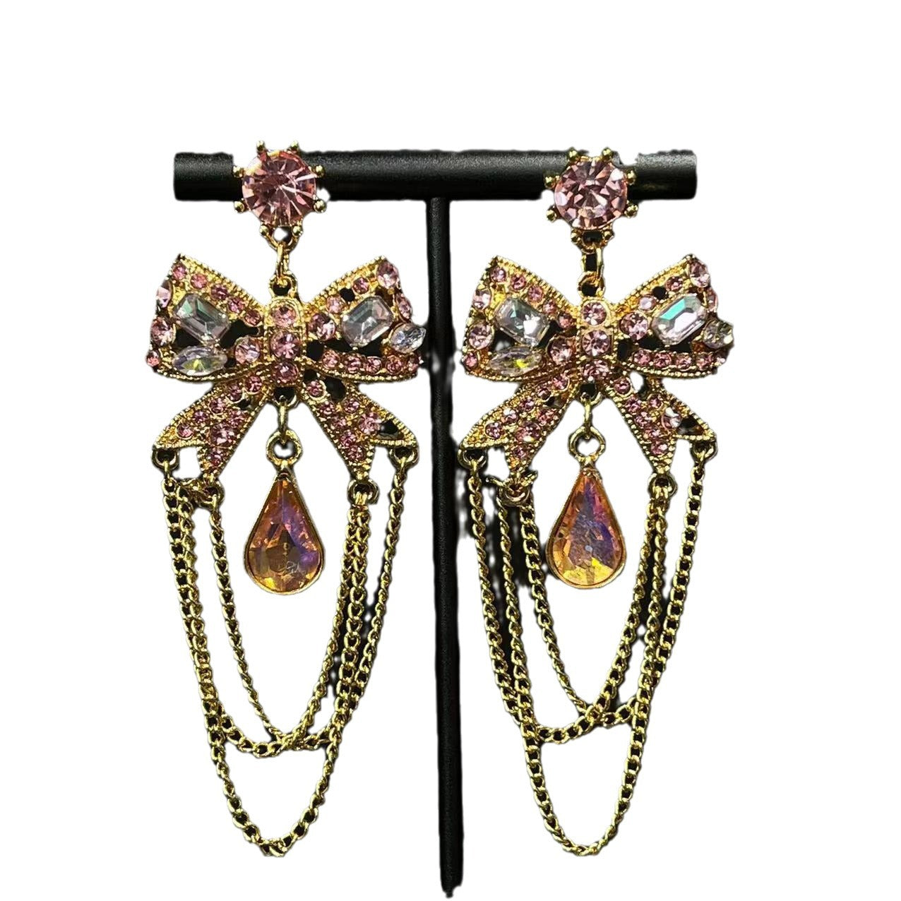 Sweet Court Style Exaggerated Personalized High-grade Earrings