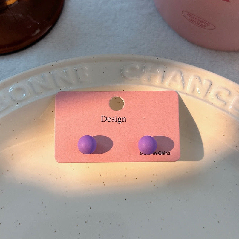 Fashion Design Candy Color Chain Female Dopamine Rings