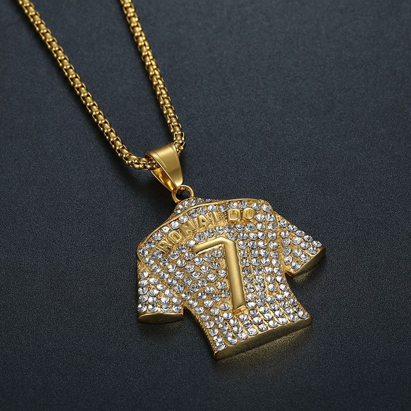 Hop Ear Accessories Titanium Steel Gold-plated Pendants